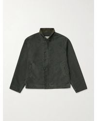 RRL - Corduroy-trimmed Cotton Jacket - Lyst