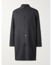 MR P. - Checked Double-faced Wool And Cashmere-blend Coat - Lyst