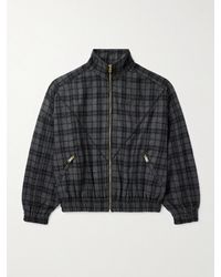 Willy Chavarria - Ruff Rider Logo-Embroidered Checked Wool-Blend Jacket - Lyst