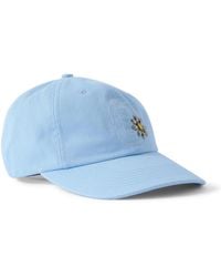CHERRY LA - Logo-Embroidered Embellished Cotton-Twill Baseball Cap - Lyst
