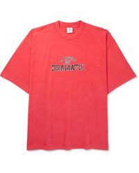 Vetements Rammstein Oversized Printed Cotton-jersey T-shirt Vetements Rammstein Oversized Printed Cotton-jersey T-shirt