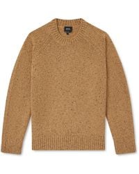 A.P.C. - Harris Flecked Virgin Wool Sweater - Lyst