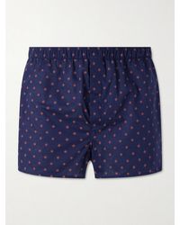 Derek Rose - Nelson 109 Printed Cotton Boxer Shorts - Lyst