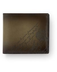 Berluti - Makore Neo Scritto Venezia Leather Billfold Wallet - Lyst