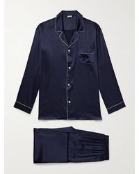 Zimmerli of Switzerland - Silk-Satin Pyjama Set - Lyst