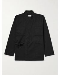 Universal Works - Giacca in twill di cotone Kyoto - Lyst