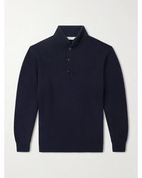 Umit Benan - Francis Cashmere Polo Sweater - Lyst