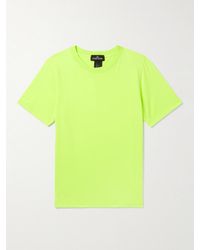 Stone Island Shadow Project - Garment-Dyed Printed Cotton-Jersey T-Shirt - Lyst