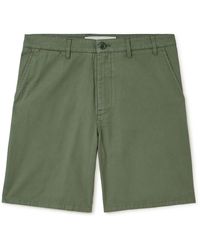 Norse Projects - Aros Straight-leg Organic Cotton-twill Shorts - Lyst