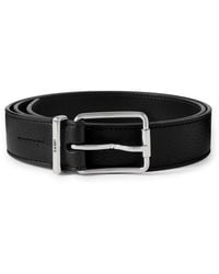 Loewe - Essential 3.2Cm Full-Grain Leather Belt - Lyst