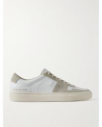 Common Projects - Sneakers in pelle con finiture in camoscio BBall - Lyst