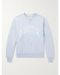 Remi Relief - Oklahoma Printed Cotton-Jersey Sweatshirt - Lyst