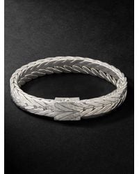 John Hardy - Hammered Sterling Bracelet - Lyst