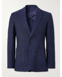 MR P. - Unstructured Linen-Chambray Suit Jacket - Lyst