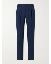 Rubinacci - Straight-leg Linen Trousers - Lyst