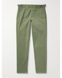 Orlebar Brown - Fallon Slim-Fit Straight-Leg Organic Cotton-Blend Twill Trousers - Lyst