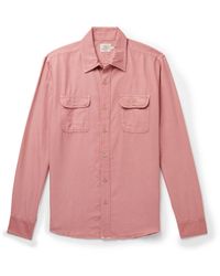 Faherty - Island Life Cotton And Tm-blend Shirt - Lyst