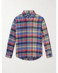 Polo Ralph Lauren - Checked Cotton-Flannel Shirt - Lyst