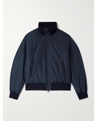 Loro Piana - Denzel Padded Storm System® Silk Tech Bomber Jacket - Lyst