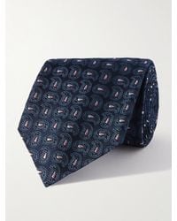 Etro - Krawatte aus Seiden-Jacquard mit Paisley-Muster - Lyst