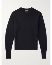 Lemaire - Pullover aus Schurwolle in Rippstrick - Lyst