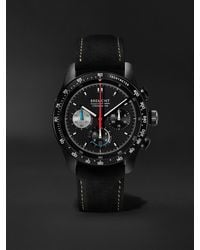 Bremont - Williams Racing Wr45 Limited Edition Automatic Chronograph Stainless Steel And Alcantara Watch, Ref. Wr-45-R-S - Lyst