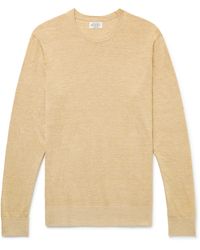 Hartford - Linen And Cotton-blend Sweater - Lyst