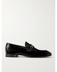 Tom Ford - Bailey Chain-Embellished Patent-Leather Penny Loafers - Lyst