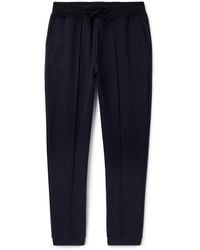 Loro Piana - Whitney Tapered Cotton, Silk And Cashmere-Blend Jersey Sweatpants - Lyst