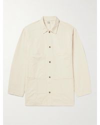Orslow - Overshirt in twill di cotone - Lyst