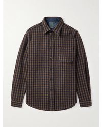 Portuguese Flannel - Checked Wool-Tweed Shirt - Lyst