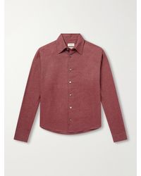 Second Layer - Brushed Cotton Shirt - Lyst