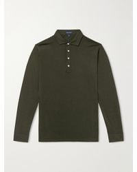 Peter Millar - Ashby Silk And Cotton Polo Shirt - Lyst