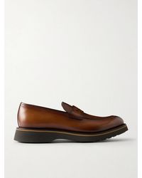 Berluti - Alessio Venezia Leather Loafers - Lyst
