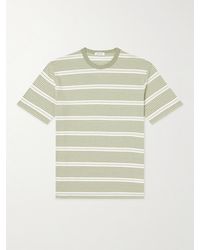 Norse Projects - Johannes Striped Cotton-blend Jersey T-shirt - Lyst