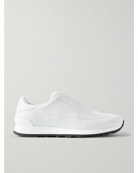 John Lobb - Lift Leather Slip-On Sneakers - Lyst