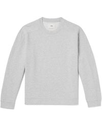 Folk - Prism Embroidered Cotton-jersey Sweatshirt - Lyst
