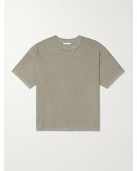 John Elliott - T-shirt cropped in jersey di cotone Reversed - Lyst