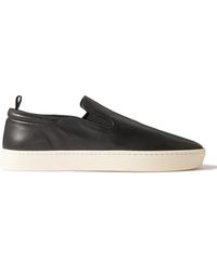 Officine Creative - Bug Leather Slip-on Sneakers - Lyst