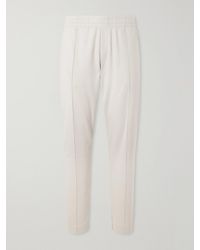Orlebar Brown - Tapered Wool-Jersey Sweatpants - Lyst