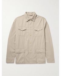 Sid Mashburn - Cotton-Seersucker Overshirt - Lyst