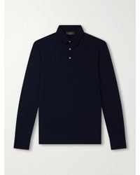 Slowear - Zanone Slim-fit Icecotton Piqué Polo Shirt - Lyst