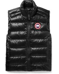 Canada Goose - Crofton Slim-fit Quilted Recycled Nylon-ripstop Down Gilet - Lyst