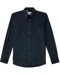 Richard James - Button-down Collar Cotton-corduroy Shirt - Lyst