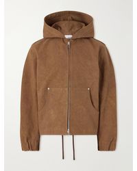 SAGE NATION - Duck Cotton-Canvas Hooded Blouson Jacket - Lyst