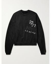 RRR123 - Inri Embellished Logo-Print Cotton-Jersey Sweatshirt - Lyst