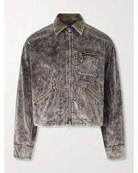 Kapital - Hunter Drizzle Cotton-velvet Blouson Jacket - Lyst