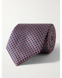 Canali - Krawatte aus Seiden-Jacquard - Lyst