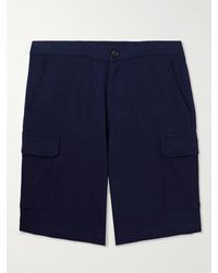 Brunello Cucinelli - Straight-leg Cotton-blend Jersey Cargo Shorts - Lyst