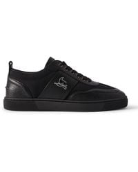 Christian Louboutin - Retero Leather Sneakers - Lyst